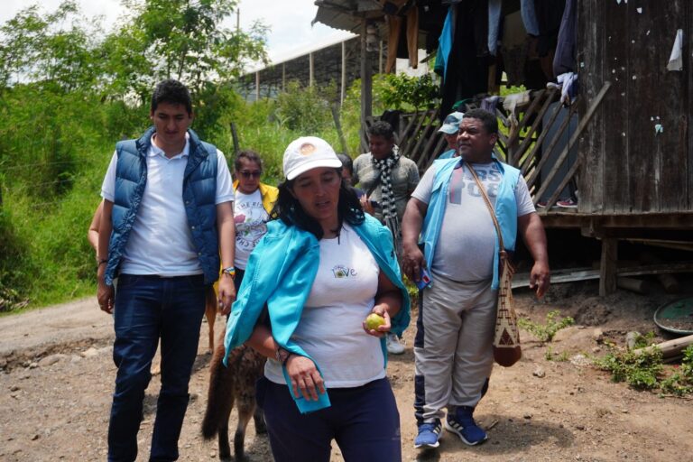 En Samaniego se busca el retorno de aproximadamente 300 personas desplazadas.