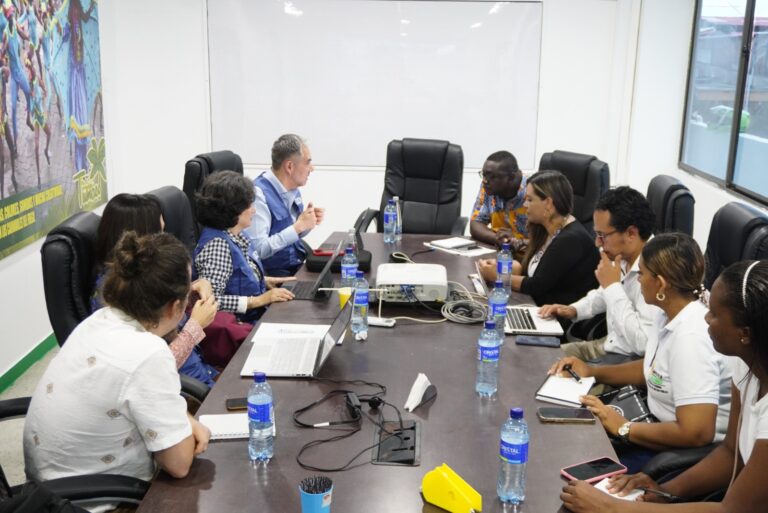 Equipo de alto nivel del CIDH en Tumaco